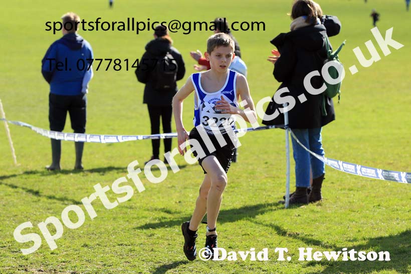 Boys Under-13s 2022 CAU Inter Counties Cross Country, Prestwold Hall, Loughborough.  Photo: David T. Hewitson/Sports for All Pics